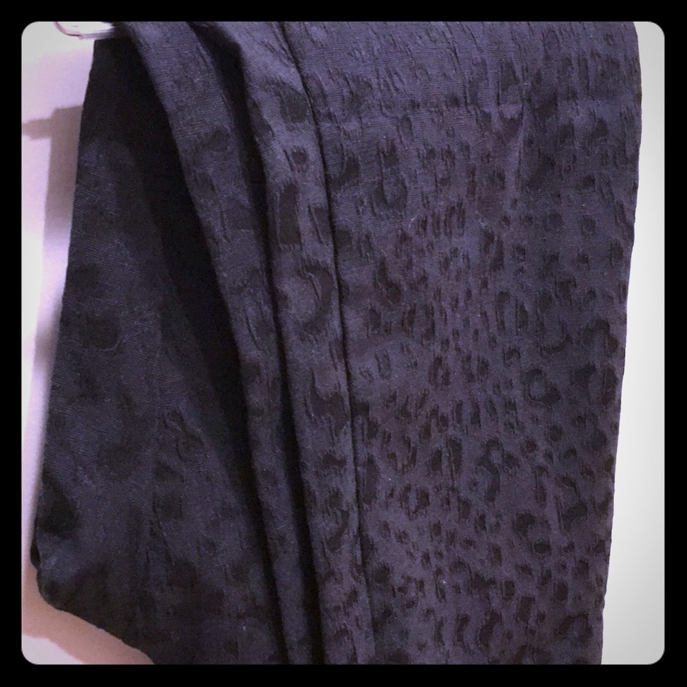 H&M stretch leopard leggings